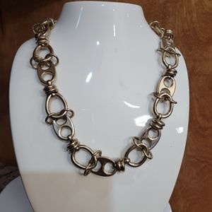 Gold Dress Necklace